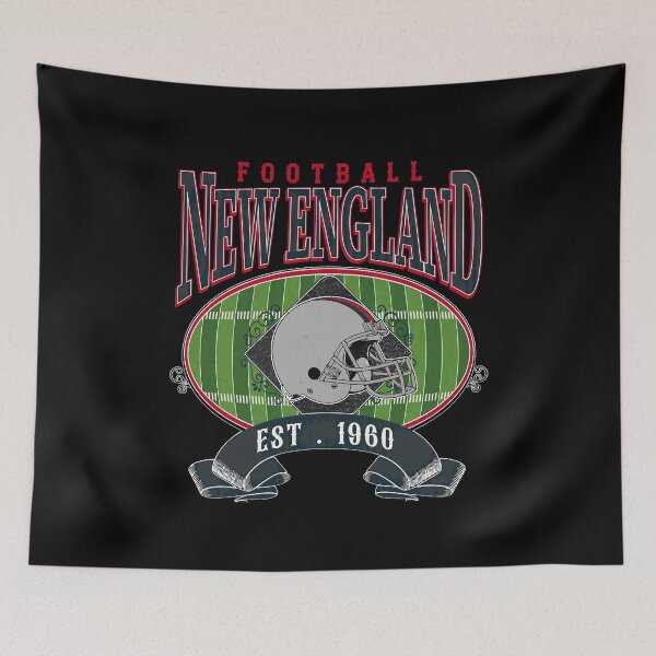 Item preview, New England Football Vintage Retro Helmet designed and sold by JillBrock38875.