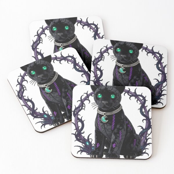 Item preview, Gothic Voodoo Black Panther designed and sold by IllumeInk.