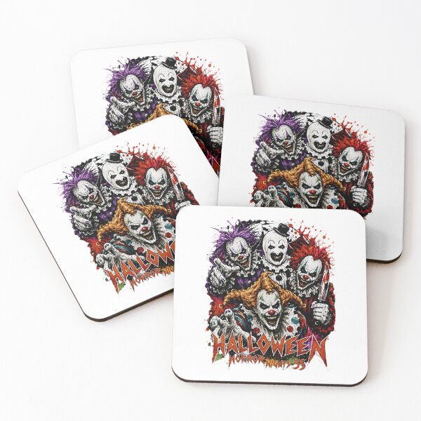 Item preview, Jack And Art Killer Clown Squad Halloween Horror Clowns designed and sold by Aulianarrt.