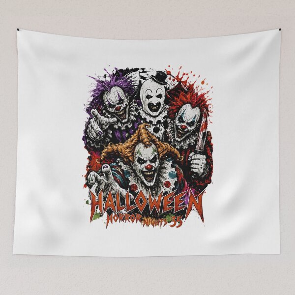 Item preview, Jack And Art Killer Clown Squad Halloween Horror Clowns designed and sold by Aulianarrt.
