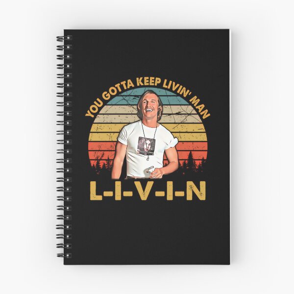 Item preview, Men Vintage You Just Gotta Keep Livin Man designed and sold by GeorgeZiemans.