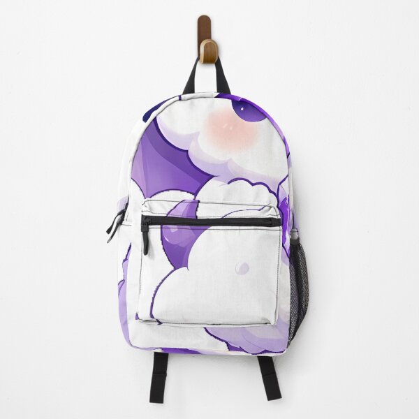 Item preview, Cute Fluffy White Monster with Bat Wings Icon designed and sold by pumsquare.