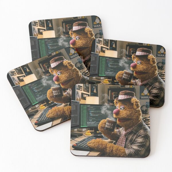 Item preview, FOSSie Bear Square designed and sold by AuroraBHSeeding.