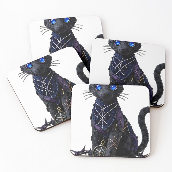 Item preview, Gothic Voodoo Shadow Lynx designed and sold by IllumeInk.