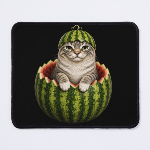 Item preview, Watermelon Cat Cute Funny Summer Fruit designed and sold by Abigaildixon92.