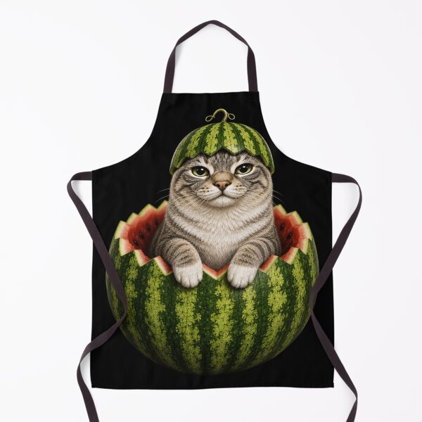 Item preview, Watermelon Cat Cute Funny Summer Fruit designed and sold by Abigaildixon92.
