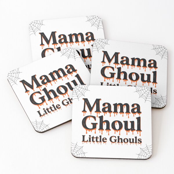 Item preview, Mama Ghoul Little Ghouls Minimalist Halloween Mom Matching Spooky designed and sold by KreatoLab.