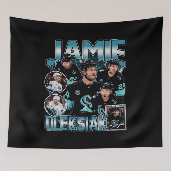 Item preview, Jamie Oleksiak Vintage Seattle Hockey designed and sold by Dinglasafa.