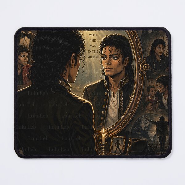 Item preview, Man in the Mirror - Michael Jackson designed and sold by LuluLeb.