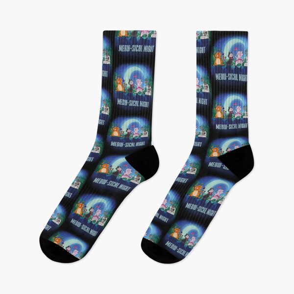Item preview, Artistic Cats Mew-sical night designed and sold by Konopikyu.