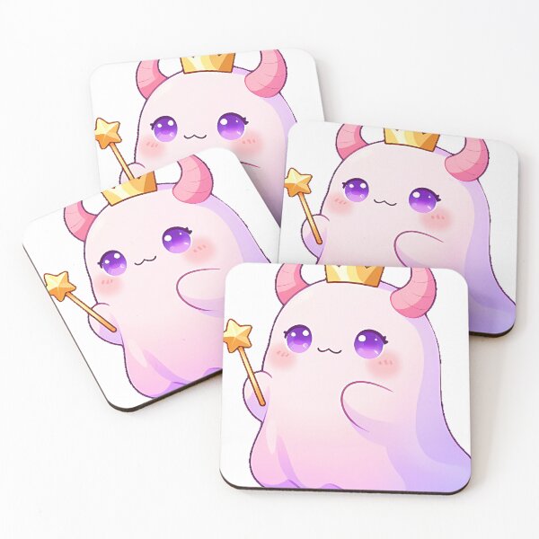 Item preview, Cute Pastel Ghost-Monster with Star Crown Icon designed and sold by pumsquare.