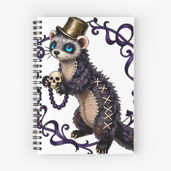 Item preview, Gothic Voodoo Ferret designed and sold by IllumeInk.