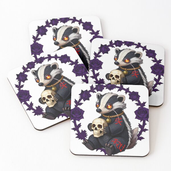 Item preview, Gothic Voodoo Honey Badger designed and sold by IllumeInk.