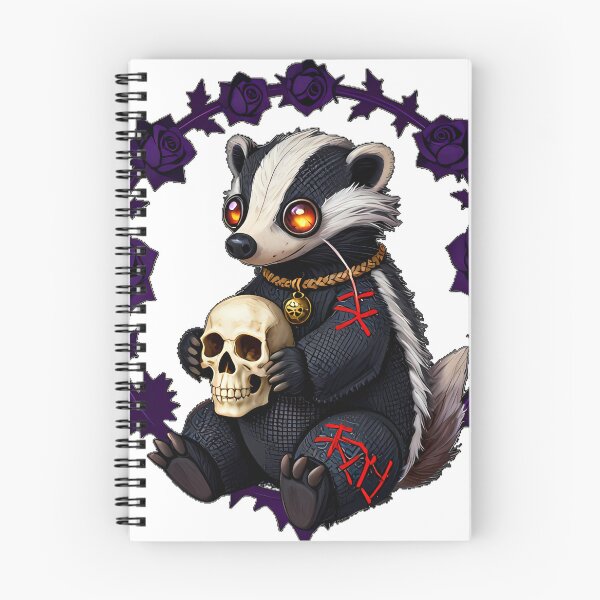 Item preview, Gothic Voodoo Honey Badger designed and sold by IllumeInk.