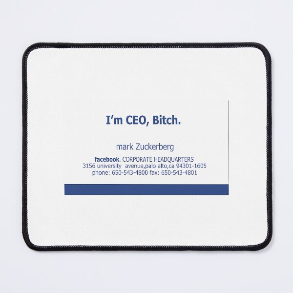 Item preview, I'M Ceo Bitch Business Card designed and sold by wraylorette23.