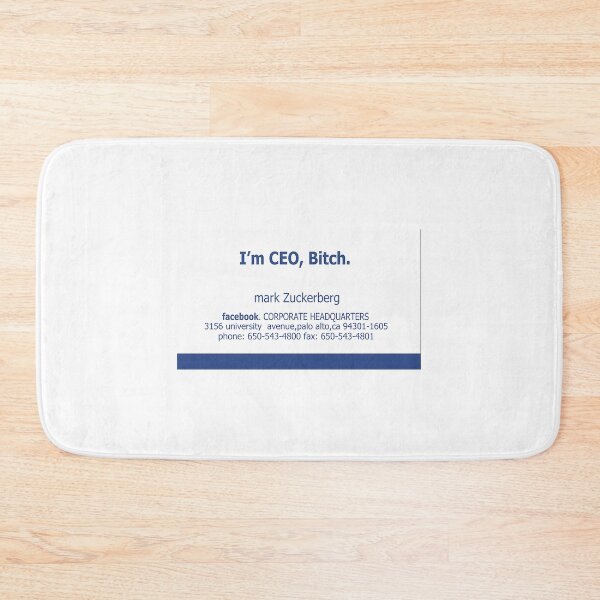 Item preview, I'M Ceo Bitch Business Card designed and sold by wraylorette23.