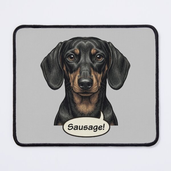 Item preview, Dachshund Retro Vintage Comic Art – Little Sausage Dog designed and sold by Pfotenfaden.