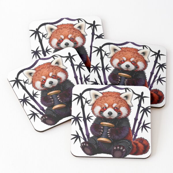 Item preview, Gothic Voodoo Red Panda designed and sold by IllumeInk.