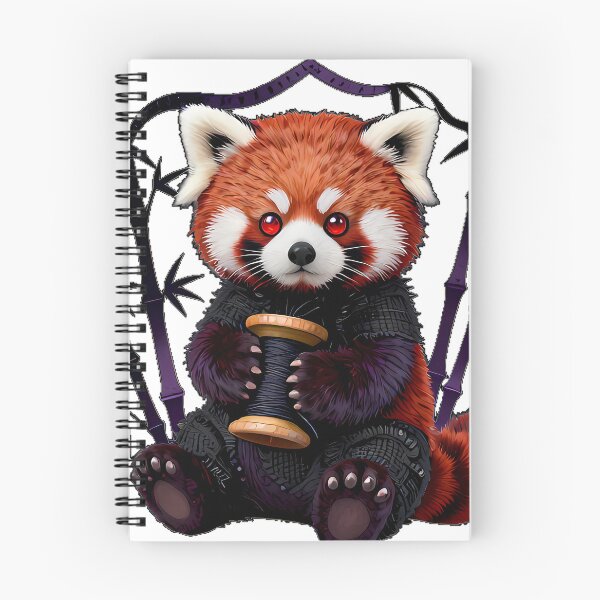 Item preview, Gothic Voodoo Red Panda designed and sold by IllumeInk.