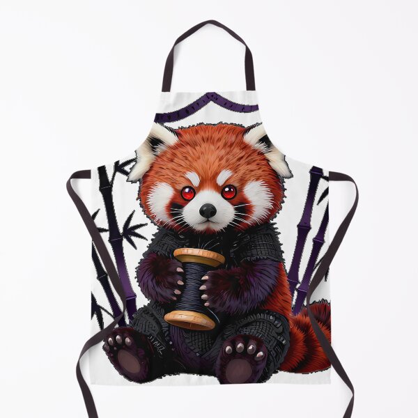 Item preview, Gothic Voodoo Red Panda designed and sold by IllumeInk.