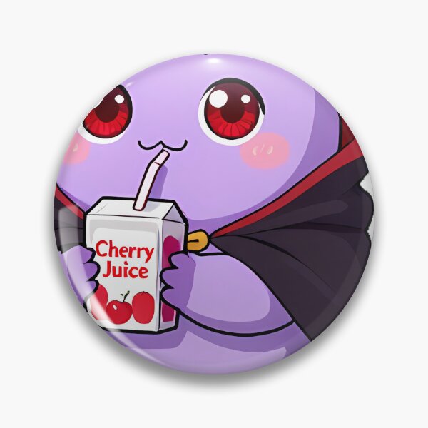 Item preview, Cute Little Vampire Monster with Tiny Fangs Icon designed and sold by pumsquare.