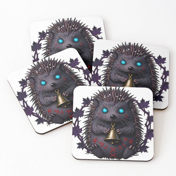 Item preview, Gothic Voodoo Hedgehog designed and sold by IllumeInk.