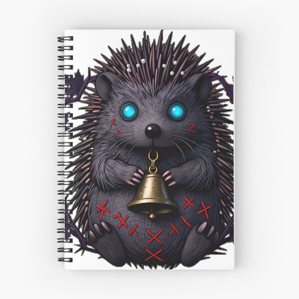 Item preview, Gothic Voodoo Hedgehog designed and sold by IllumeInk.