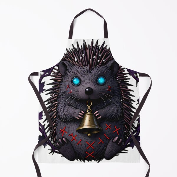 Item preview, Gothic Voodoo Hedgehog designed and sold by IllumeInk.