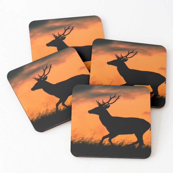 Item preview, Ciervos rojos al amanecer designed and sold by gabormedve.