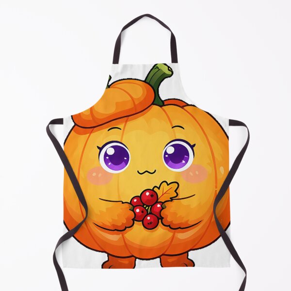 Item preview, Cute Orange Fluffy Monster with Jack-o-Lantern Hat Icon designed and sold by pumsquare.