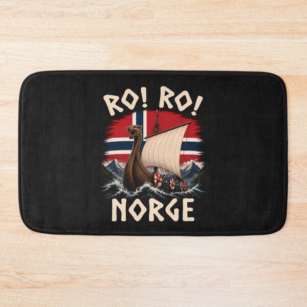 Item preview, Ro! Ro! Norge Norway Viking Dragon Ship Nordic Saga designed and sold by Infinitee8hirts.