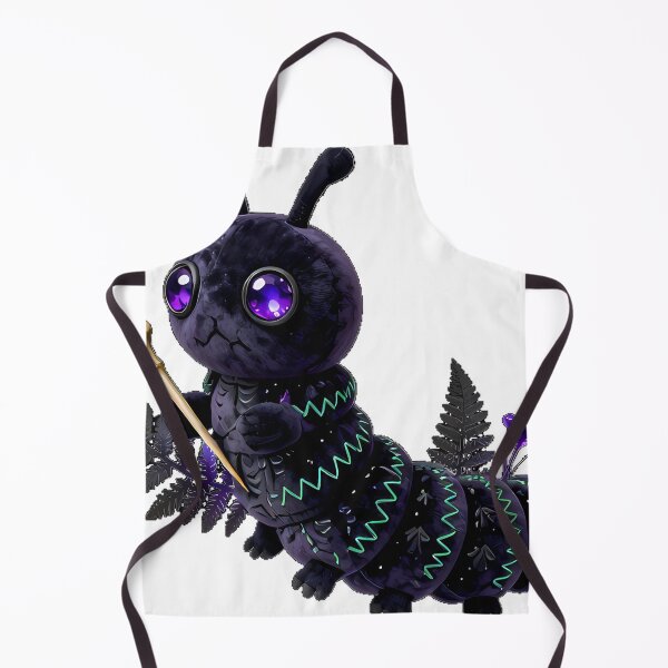 Item preview, Gothic Voodoo Moth Caterpillar designed and sold by IllumeInk.