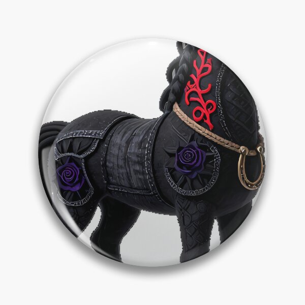 Item preview, Gothic Voodoo Black Stallion designed and sold by IllumeInk.