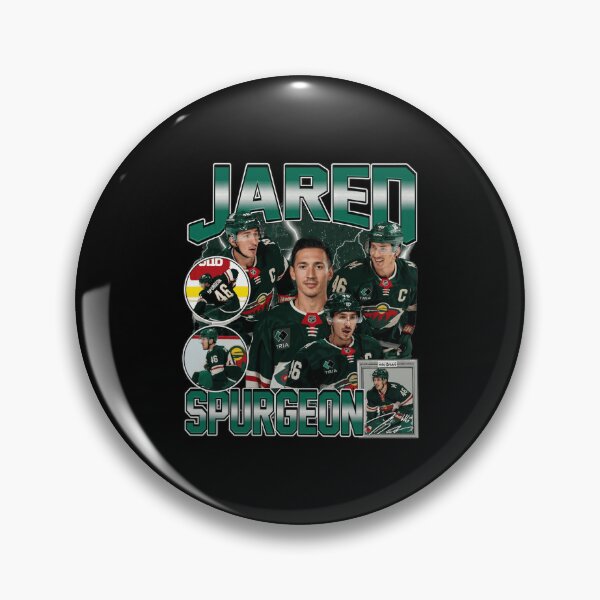 Item preview, Jared Spurgeon Vintage Minnesota Hockey designed and sold by JuarezJalee.