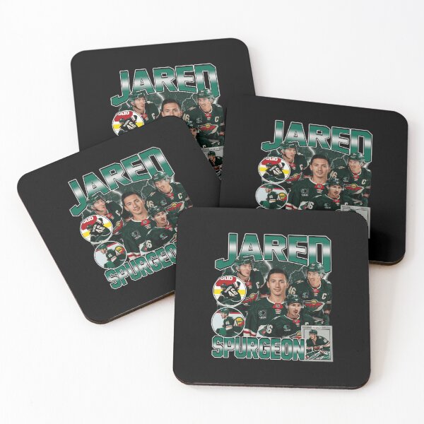 Aperçu de l'œuvre Jared Spurgeon Vintage Minnesota Hockey créée et vendue par JuarezJalee.