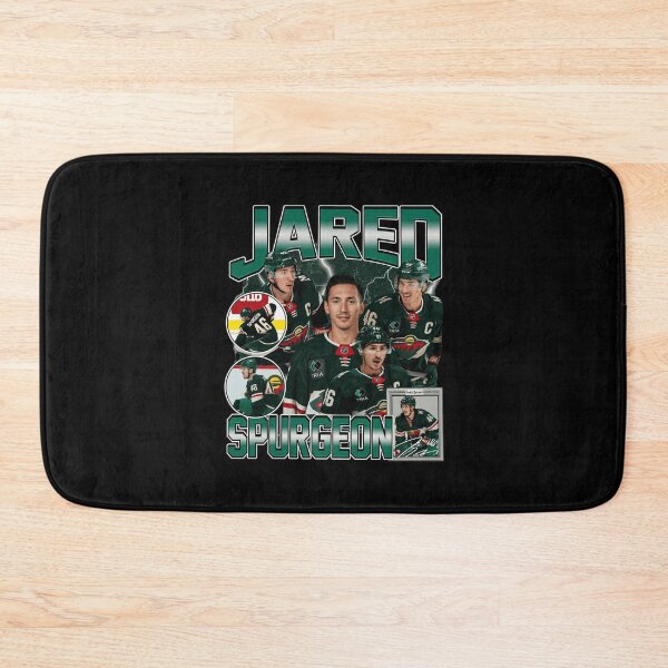 Item preview, Jared Spurgeon Vintage Minnesota Hockey designed and sold by JuarezJalee.