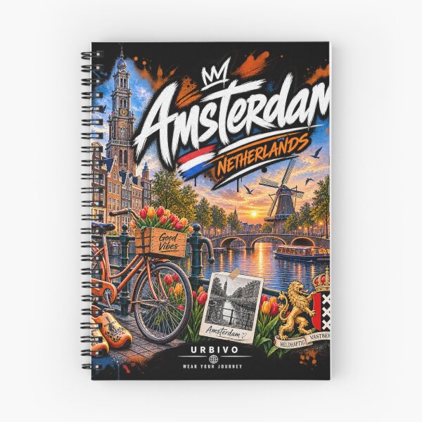 Item preview, Amsterdam Netherlands – Canal Bicycle Urban Travel Design designed and sold by URBIVO.
