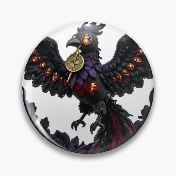 Item preview, Gothic Voodoo Phoenix designed and sold by IllumeInk.