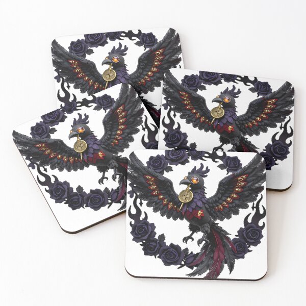 Item preview, Gothic Voodoo Phoenix designed and sold by IllumeInk.
