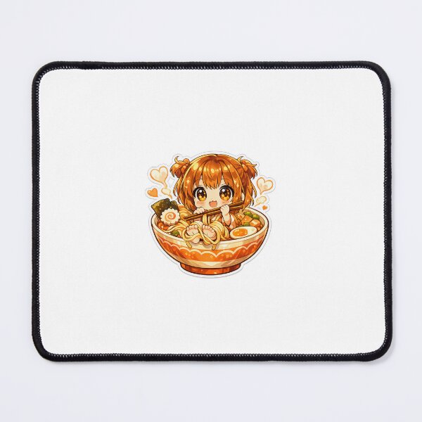 Item preview, Ramen Anime Chibi Sticker Kawaii Food Meme for Anime Fans & Ramen Lovers designed and sold by CutePrintCorner.