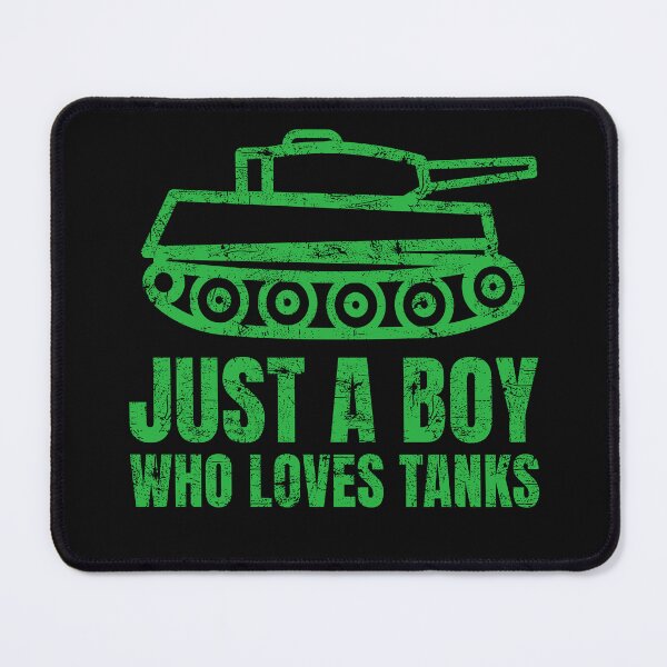 Item preview, Just A Boy Who Loves Tanks designed and sold by chaaval.