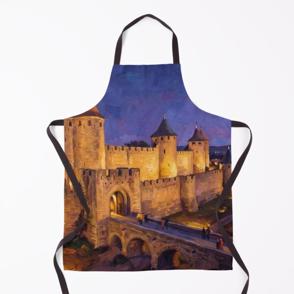 Item preview, Carcassonne Fortress at Dusk designed and sold by RedPeaStudio.