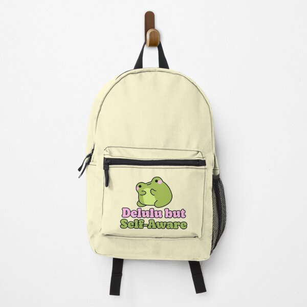 Item preview, Delulu But Self Aware Funny Frog designed and sold by jianina-alondra.