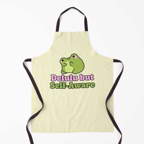 Item preview, Delulu But Self Aware Funny Frog designed and sold by jianina-alondra.
