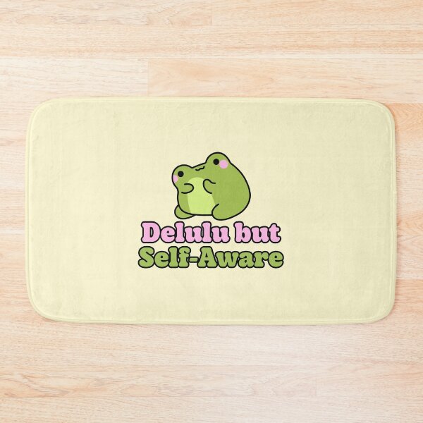 Item preview, Delulu But Self Aware Funny Frog designed and sold by jianina-alondra.