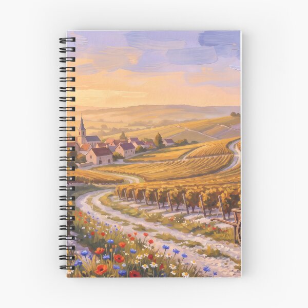 Item preview, Champagne Vineyards Near Reims designed and sold by RedPeaStudio.