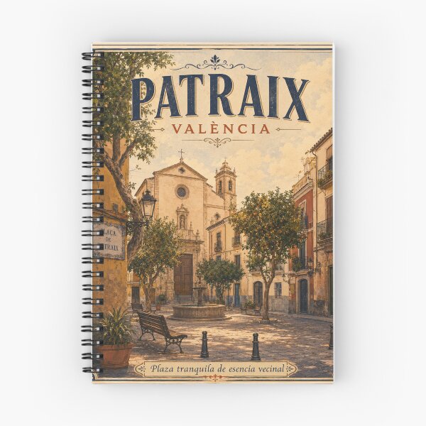 Item preview, Patraix Valencia Spain – Neighborhood Travel Art designed and sold by ChicClicker.