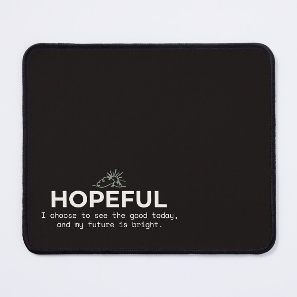 Item preview, HOPEFUL - See The Good Today Optimistic Affirmation designed and sold by Safe Soul DeLife.