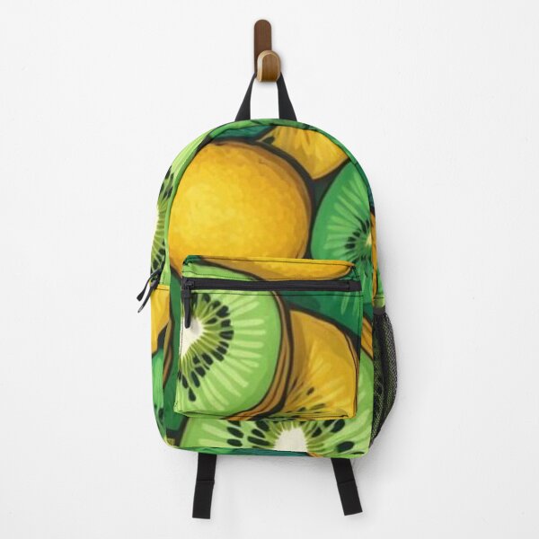Item preview, Fresh Kiwi and Lemon Fruit Pattern Tropical Summer Slice Art designed and sold by LYAN-STORE.