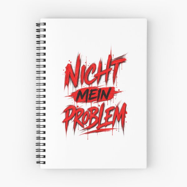 Item preview, NOT MY PROBLEM – German Grunge Streetwear Slogan designed and sold by UnglaublichGut.